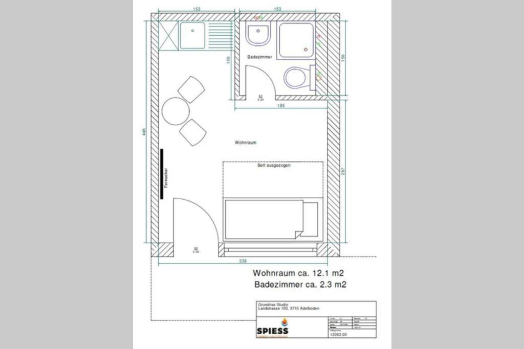 Studio Im Modernen Alpenstyle Adelboden Exterior photo